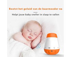 Blossombel Baby husher Pro - Slaaphulp - Slaaptrainer baby + kinderen- white noise machine - oplossing slaapproblemen