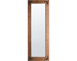 BLOSVILLE - Wandspiegel - Bruin - Hout
