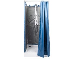 Blue Move - Mobiele Nooddouche - 90x90 cm