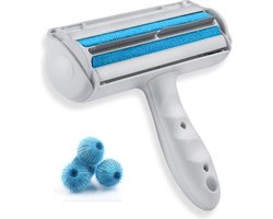 BluePet RolloTollo - pluizenroller - kledingroller - herbruikbar - zelfreinigend - pluizenballetjes - Ingebouwd opvangreservoir