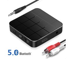 Bluetooth Transmitter & Receiver 2 in 1 - BT 5.0 - 3.5MM AUX / RCA - Bluetooth Zender - Bluetooth Ontvanger - Bluetooth Transmitter - Bluetooth Receiver