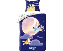 Bluey dekbedovertrek Moon - 140 x 200 cm - 70 x 90 cm - Katoen