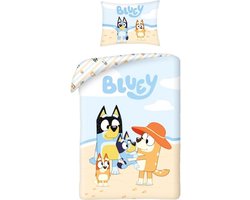 Bluey Dekbedovertrek Strand 140 x 200 cm - katoen