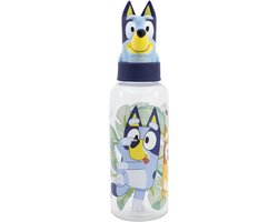 Bluey drinkfles 3D figuur kunststof 560ml voor kinderen.
