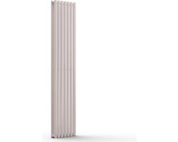 Blumfeldt Badkamerverwarming - 1435 Watt - Designradiator - Zuinig en vlak - Verticaal - Wandverwarming voor Bad- en woonkamer - Geruiloos - Radiator met thermostaat - Wit