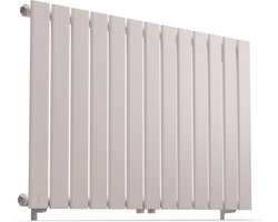 Blumfeldt Badkamerverwarming - 681 Watt - Designradiator - Zuinig en vlak - Verticaal - Wandverwarming voor Bad- en woonkamer - Geruisloos - Radiator met thermostaat - Antraciet