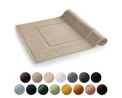 Blumtal 2 Badmatten - Zachte en Absorberende douchemat - 50 x 80 cm - Taupe