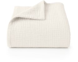 Blumtal Bedsprei Katoen Mousseline - OEKO-Tex gecertificeerd - Lichtgewicht sprei - 200 x 230 cm - Ivoor