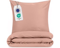 Blumtal Dekbedovertrek met Kussensloop - Anti-Allergisch - Tegen huisstofmijt -140 x 200 cm - 1 Kussensloop 40 x 80 cm - Roze