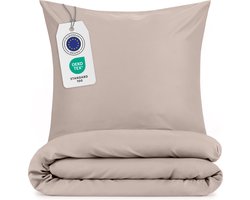 Blumtal Dekbedovertrek met Kussensloop - Anti-Allergisch - Tegen huisstofmijt - 140 x 200 cm - 1 Kussensloop 65 x 65 cm - Olijfgroen