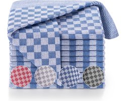 Blumtal Premium Theedoeken - Hoogwaardige Keuken Set - 50 x 70cm - Blauw - Set van 20
