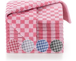 Blumtal Premium Theedoeken - Hoogwaardige Keuken Set - 50 x 70cm, rood, set van 5