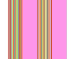 Bluuming Affairs - Kinderbehang- Behangpapier - Strepen - Kinderkamer - Lichtroze - 0,53 x 10,05 M.