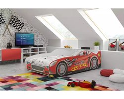 BMS - Kinderbed - 80x160 cm - Rood