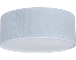 BO Baby's Only - Gebreide Plafondlamp babykamer - Plafonnière Classic - Poederblauw - Ø35 cm - Inclusief pendel - E27 fitting - 13 watt