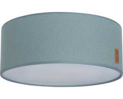 BO Baby's Only - Gebreide Plafondlamp babykamer - Plafonnière Classic - Stonegreen - Ø35 cm - Inclusief pendel - E27 fitting - 13 watt