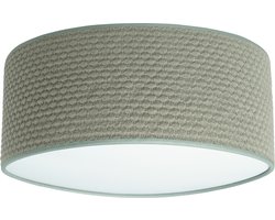 BO Baby's Only - Gebreide Plafondlamp babykamer - Plafonnière Sky - Urban Green - Ø35 cm - Inclusief pendel - E27 fitting - 13 watt