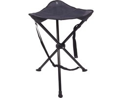 Bo-Camp - 3-Poots krukje - Deluxe - Antraciet - 55 cm