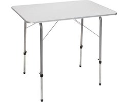 Bo-Camp - Camping tafel - Hoogte verstelbaar - 80x60 cm