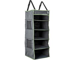 Bo-Camp - Hangkast - Campingkast - Organizer - 5 Vakken