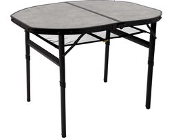 Bo-Camp - Industrial - Tafel - Northgate - Ovaal - Koffermodel - 100x70 cm