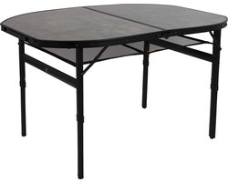 Bo-Camp - Industrial - Tafel - Northgate - Ovaal - Koffermodel - 120x80 cm