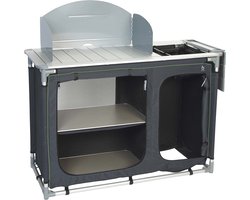 Bo-Camp - Kookeiland - Peyto - Met wasbak - 117x50x80 cm