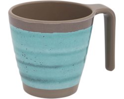 Bo-Camp - Mok - Halo - M - Aqua - 4 Stuks