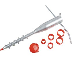 Bo-Camp - Parasol grondboor - Verzinkt