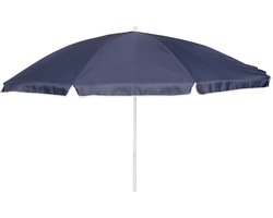 Bo-Camp - Parasol - Met knikarm - Ø 165 cm - Blauw