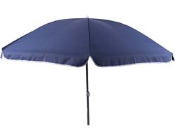 Bo-Camp - Parasol - Met Knikarm - Ø 250 cm - Blauw