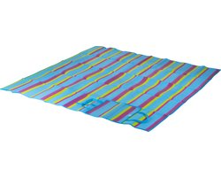 Bo-Camp Picknickkleed- Blauw - 180x180 Cm