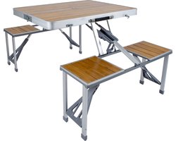 Bo-Camp - Picknicktafel - Bamboe - Inklapbaar