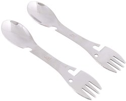 Bo-Camp - Spork - RVS - 2 Stuks