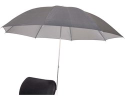 Bo-Camp - Stoelparasol - Universeel - Ø 106 cm - Grijs