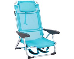 Bo-Camp - Strandstoel - Amalfi - Blauw