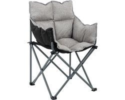 Bo-Camp - Urban Outdoor - Klapstoel - Montpellier - Grijs