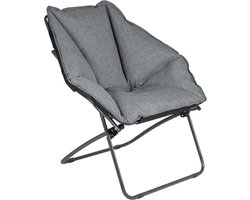 Bo-Camp - Urban Outdoor - Moon chair - Silvertown - Olefin - Grijs
