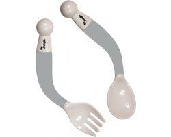 Bo Jungle B-Bendable Grijs Buigbaar Kinderbestek B571110