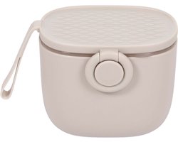 Bo Jungle - Doseerdoos melkpoeder - met maatlepel - Bewaarbakje babyvoeding - Snackhouder - 500ml - Nomadic Powder Box Grijs
