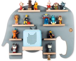 BOARTI Houten olifant kinderplankje Toniebox figuren wandplank Tonies muziekdoosje Houten olifant kinderplankje Toniebox figuren wandplank Tonies muziekdoosje