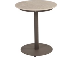 Boaz bijzettafel 45xH55 cm ceramic middenpoot terre 4 Seasons Outdoor