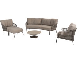 Boaz Capalbio stoel bank loungeset 5 delig keramiek terre 4 Seasons Outdoor