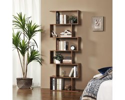 Bobbel Home Boekenkast Vintage - Kast Voor Boeken - Opbergkast - Rechthoekige Vakken