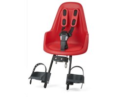 Bobike One Mini Fietsstoeltje Voor - Strawberry Red