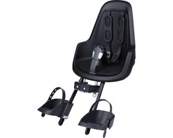 Bobike One Mini Fietsstoeltje Voor - Urban Black