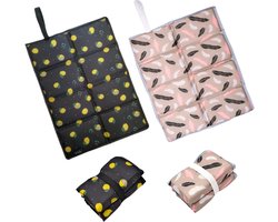Bobypet - Set van 2 opvouwbare, draagbare en waterdichte zitkussens voor buiten – ideaal voor kinderen bij tuin, camping of picknick