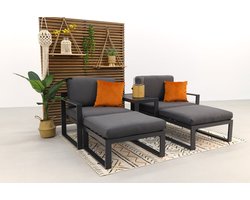 Bocas balkon loungeset - antraciet OP=OP