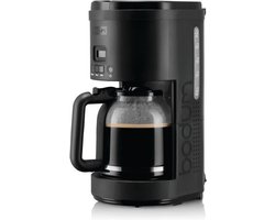 BODUM - BISTRO Programmeerbaar elektrisch koffiezetapparaat met permanent filter, 900 W, 12 kopjes, 1,5 l (Grijze/zilvere versie!)