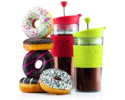Bodum Cafetiere Travel Press Zwart 450 ml